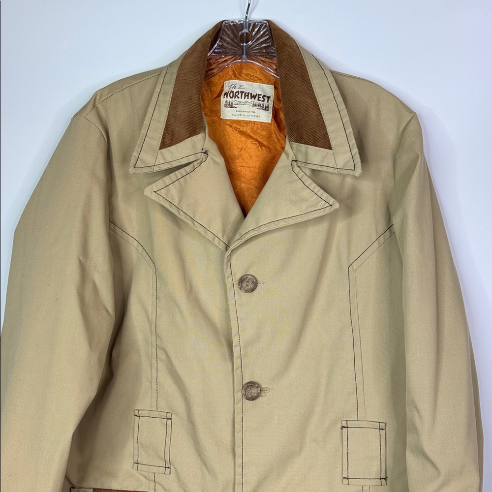 The Northwest Lightweight Button Up Jacket Xl - image 2